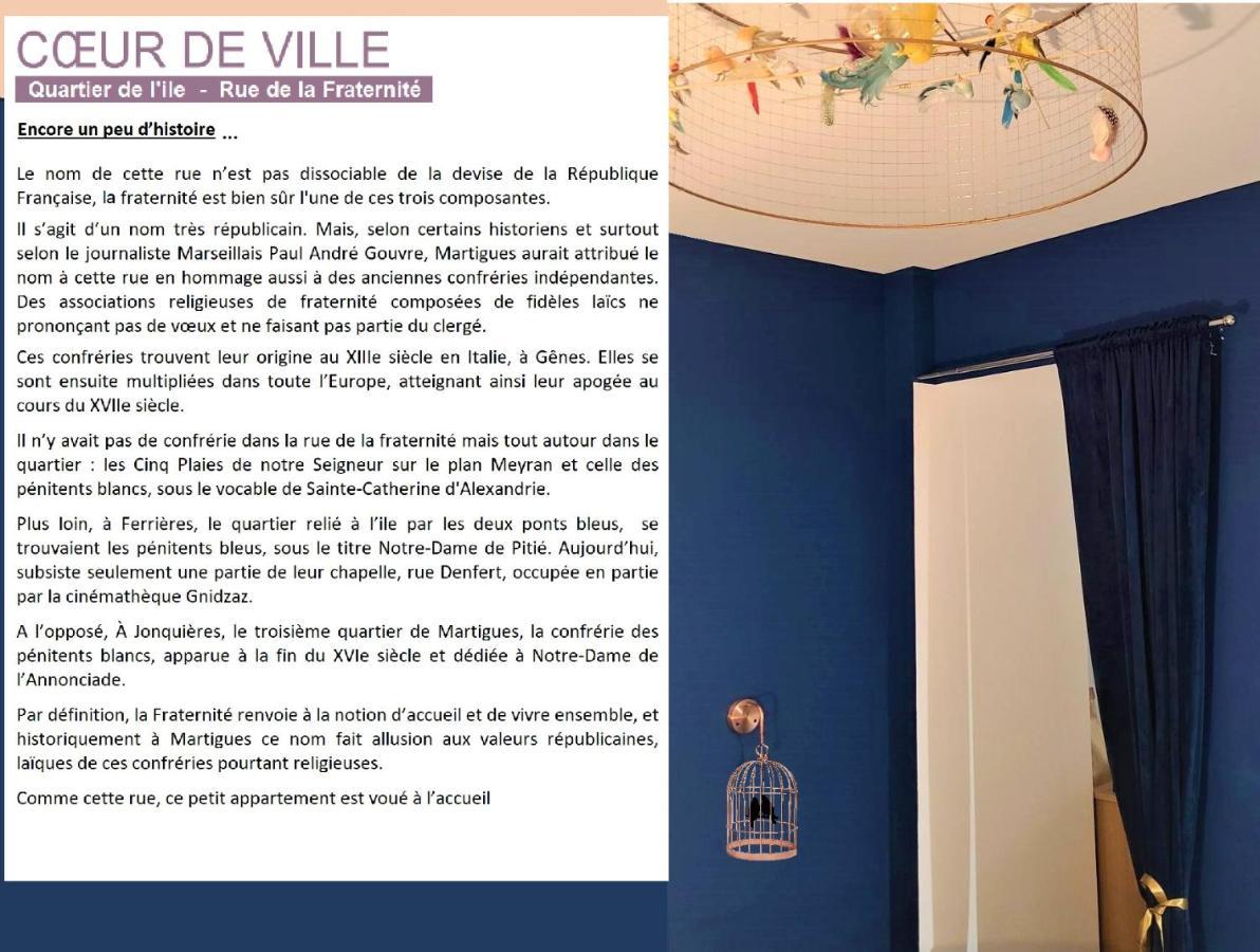 Appartement Ile En Provence à Martigues Extérieur photo